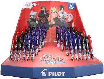pilot frixion naruto display