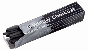 talens houtskool medium ds 25x