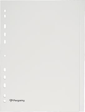 tabblad a4 karton 20 tab beige