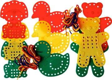 bouhon rijgdieren 9x+veters