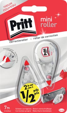 pritt mini correctieroller 2x