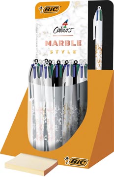 4 colours bp marble disp 30x