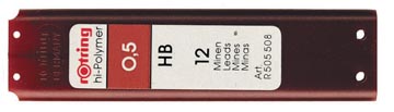 rotring mines 05 hb 12x