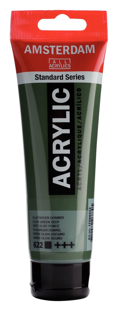 Standard Series acrylverf tube 120 ml Olijfgroen Donker 622