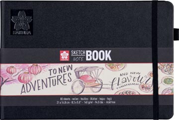 sakura schetsboek a5 wit
