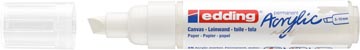 acrylic marker breed verkeerswit