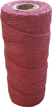 jutetouw 75m rood