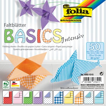 folia vouwpapier basic int 50v