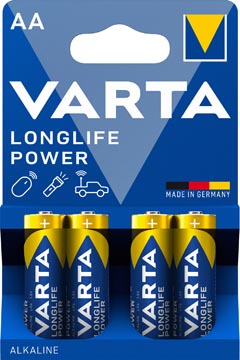 varta longlife power aa bl4
