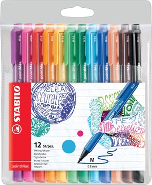 stabilo pointmax stift 0,8 12x