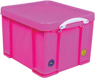 rub 35l opbergdoos neonroze