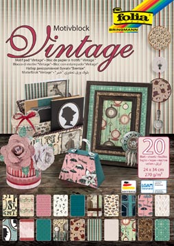 folia motiefpap vintage ii 20v
