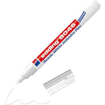 industriemarker e-8046 wit