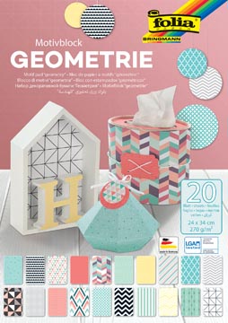 folia motiefpap geometrie 20v