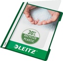 leitz snelhechtmap groen a4