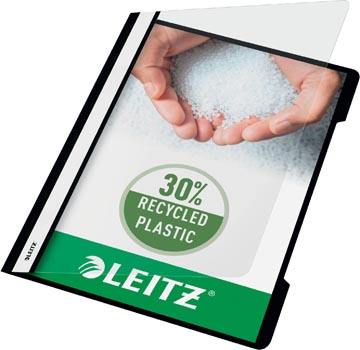 leitz snelhechtmap zwart a4