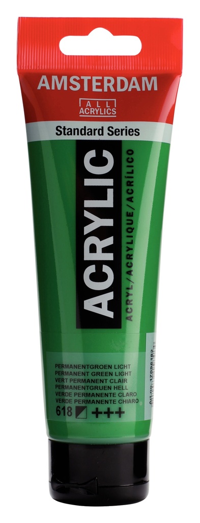 Standard Series Acrylverf Tube 120 Ml Permanentgroen Licht 618