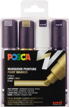posca marker pc8k ass 4x
