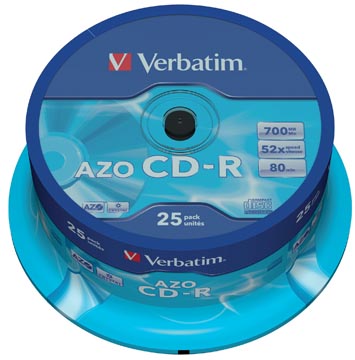 cd-r 700mb 52x spindel 25x