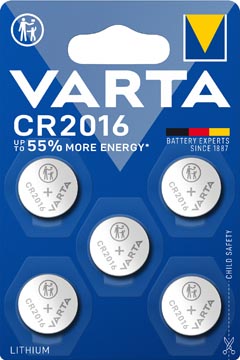 varta knoopcel cr2016 bl5