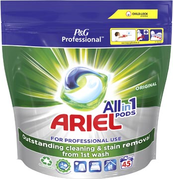 ariel wasmiddel 45cap regular