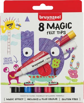 bruyn kid tover viltstiften 8x
