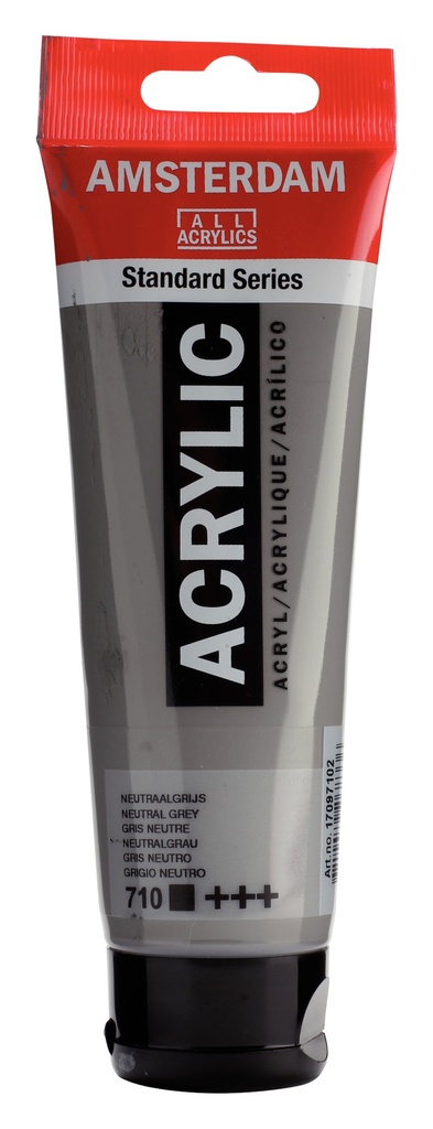 Standard Series acrylverf tube 120 ml Neutraalgrijs 710