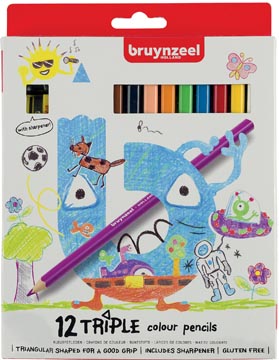 bruynzeel potloden triple 12x