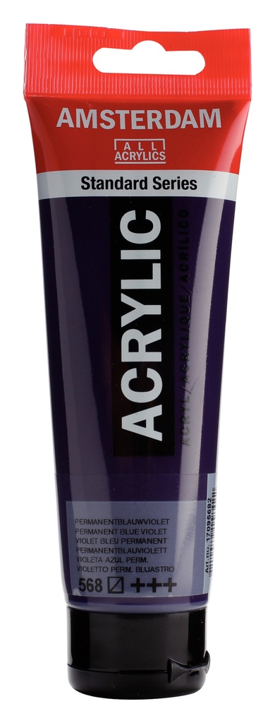 Standard Series acrylverf tube 120 ml Permanentblauwviolet 568