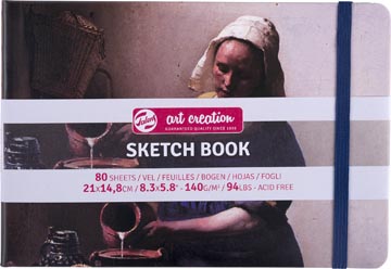 tac schetsboek 21x15 meisje