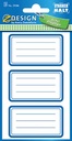 schooletiket blauw 9st