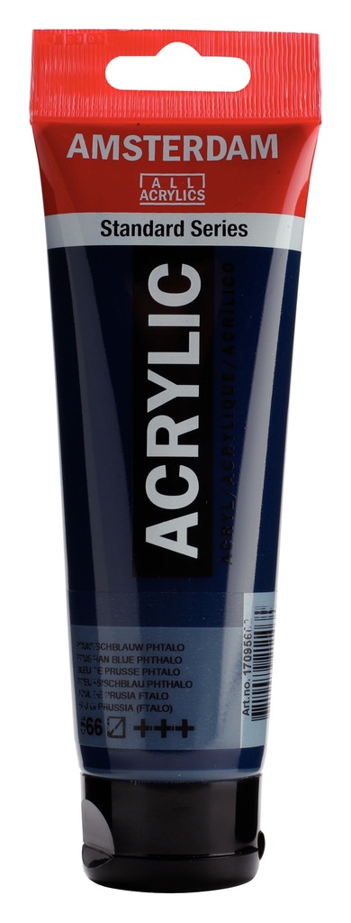 Standard Series acrylverf tube 120 ml Pruisischblauw (Phtalo) 566