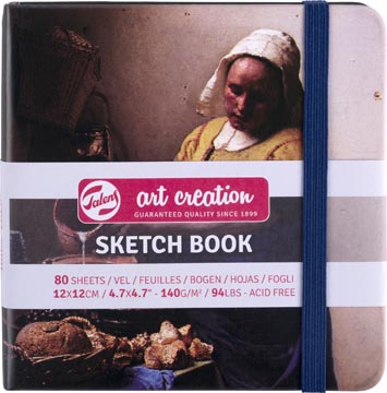 tac schetsboek 12x12 meisje