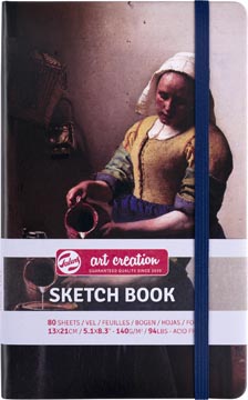 tac schetsboek 13x21 meisje