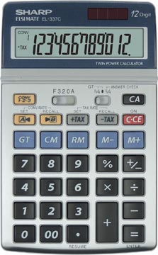 sharp bureaurekenm el-337c