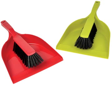 stofblik met handveger pvc ass