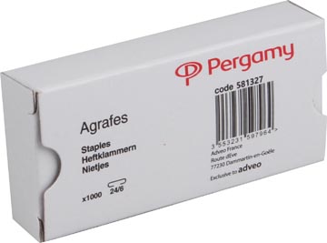 d1000 nietjes 24/6 pergamy