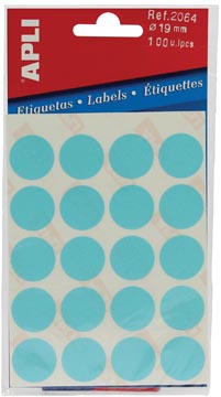 poch.5bl. apli 2064 19mm blauw