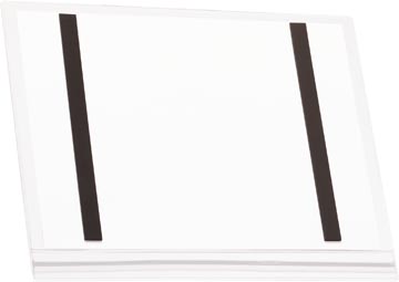 waterbestendige hoes a4 magnetisch5 stuks - transparant