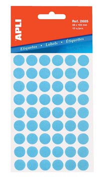 poch.5bl. apli 2056 13mm blauw