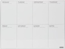 desq magn weekplanner 45x60cm