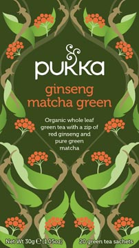 PUKKA THEE GINSENG MATCHA P20