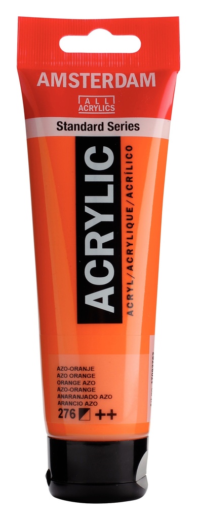 Standard Series acrylverf tube 120 ml Azo-Oranje 276