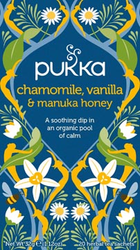 pukka thee camomile vanil p20