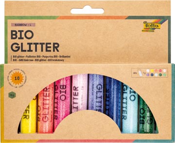 glitterset bio 10 tubes assort
