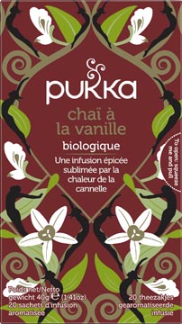 PUKKA THEE VANILLA CHAI P20