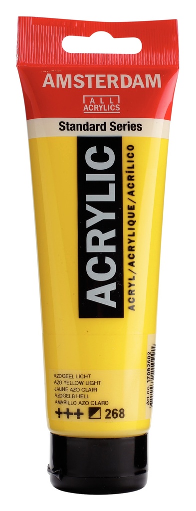 Standard Series acrylverf tube 120 ml Azogeel Licht 268
