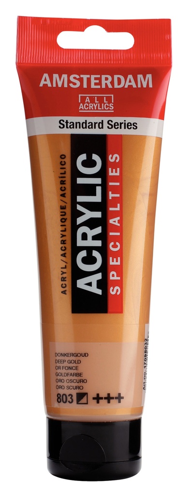 Standard Series acrylverf tube 120 ml Donkergoud 803