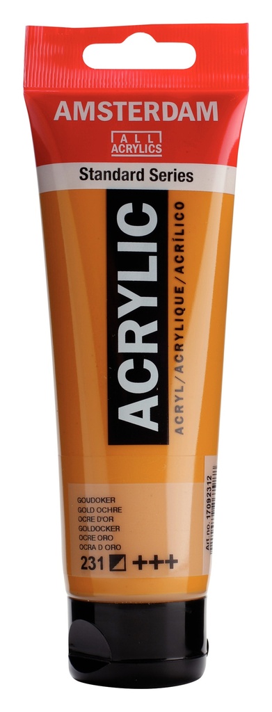 Standard Series Acrylverf Tube 120 Ml Goudoker 231