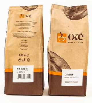 oke gem koffie 250g dessert